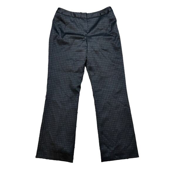 Larry Levine Pants - Signature by Larry Levine Women's 8 Petite Textured Black Dress Pants